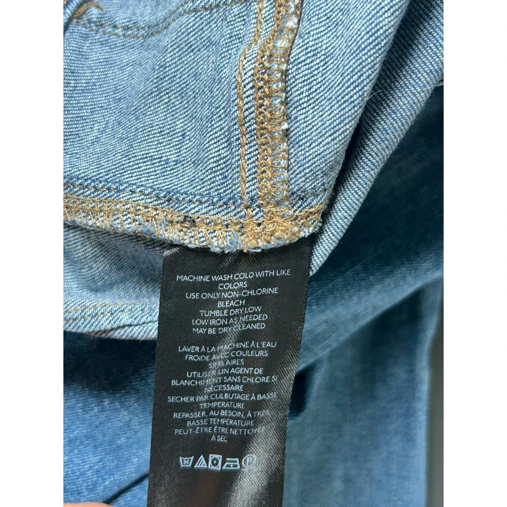 We The Free Free‎ People Just Float On High Rise Flare Jeans Wide Leg Denim 31